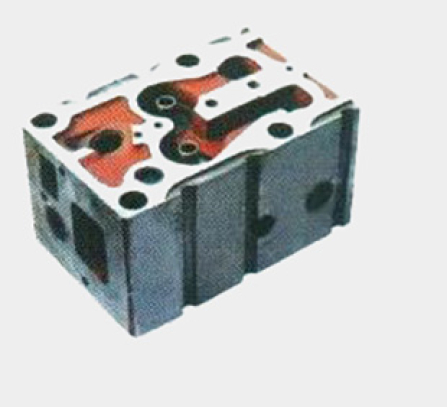 Square cylinder head